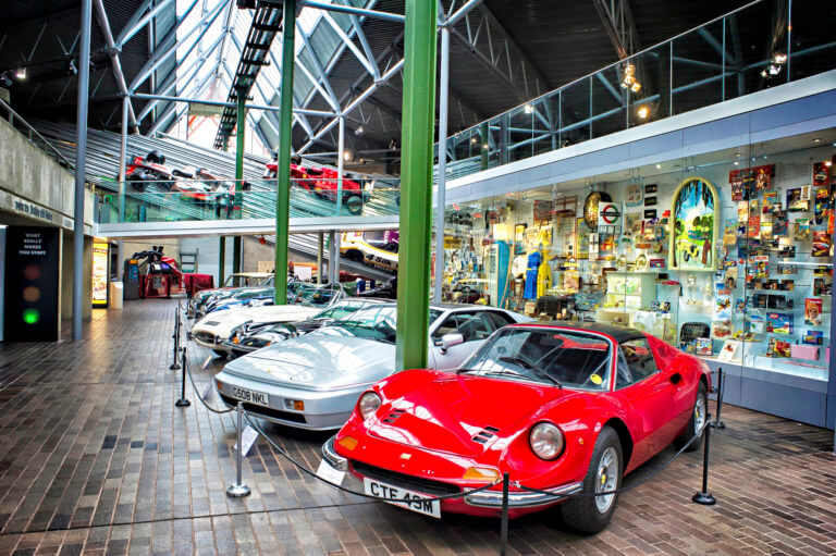 The National Motor Museum Beaulieu.