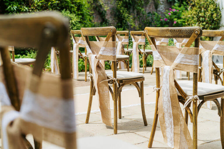 Outdoor Wedding - Careys Manor Hotel & SenSpa