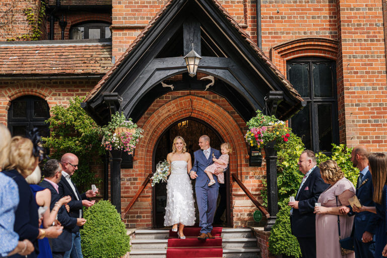 Lorella & Mike's Real Wedding at Careys Manor Hotel & SenSpa