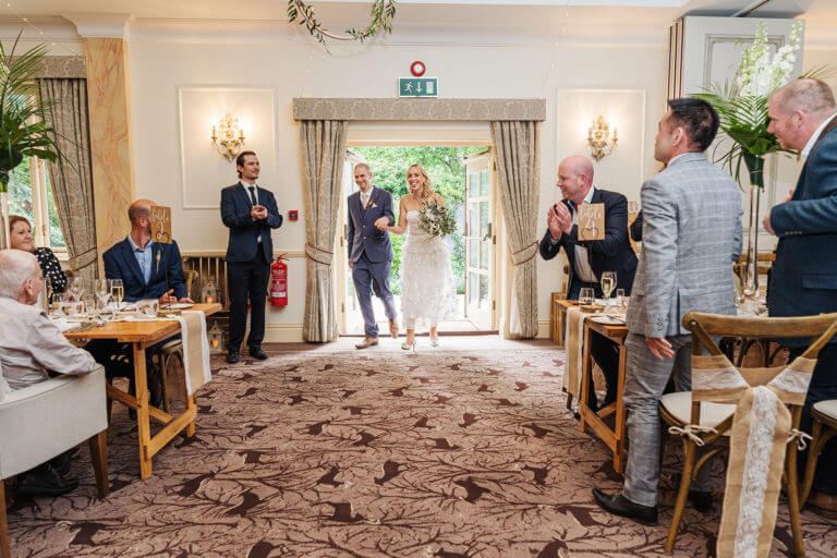Lorella & Mike's Wedding Reception at Careys Manor Hotel