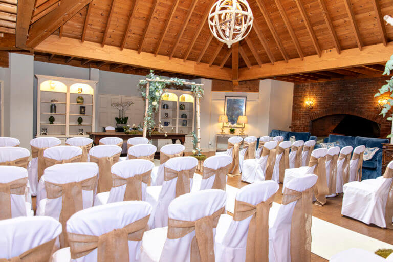 Lounge Ceremony at Careys Manor Hotel & SenSpa