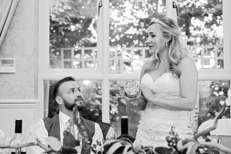 Wedding Speeches at Poppy & Neil's Real Wedding