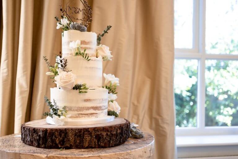 The wedding cake