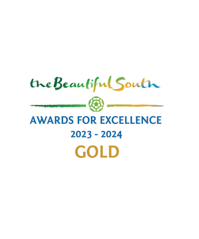 The Beautiful South Awards for Excellence Gold Winners' Badge