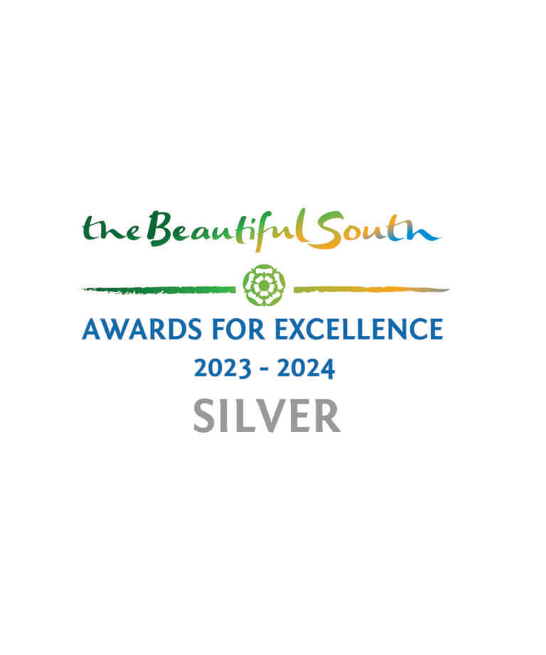 The Beautiful South Awards for Excellence Silver Winners' Badge
