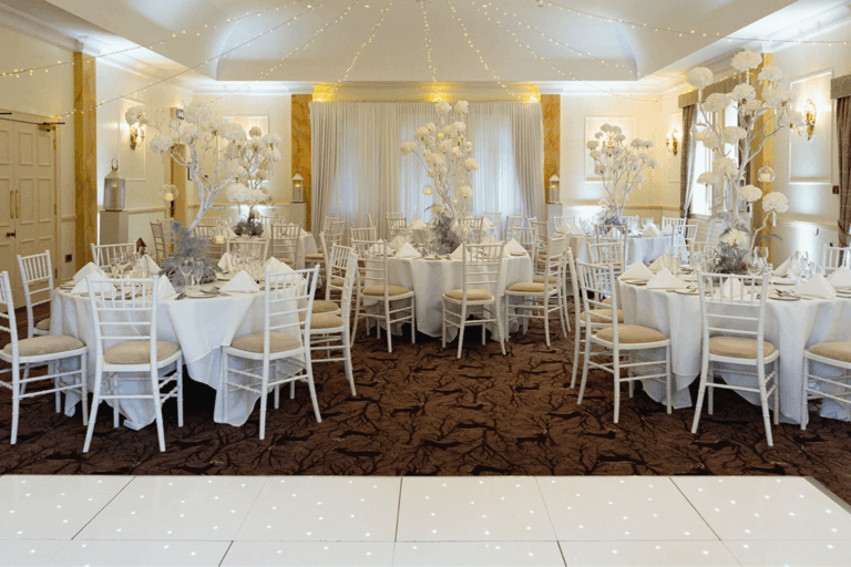 Winter Wedding Package At Careys Manor Hotel & SenSpa Wedding Reception